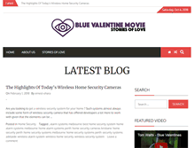 Tablet Screenshot of bluevalentinemovie.com